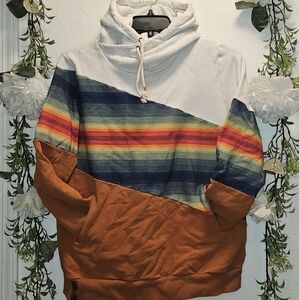 2XL Ampersand Hoodie with pockets, and drawstring hood